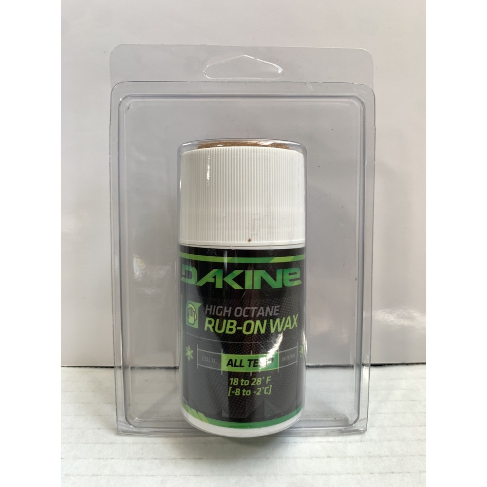 Dakine Snowboarding High Octane Rub On Wax 2 Oz All Weather -8 to -2 Celsius NEW